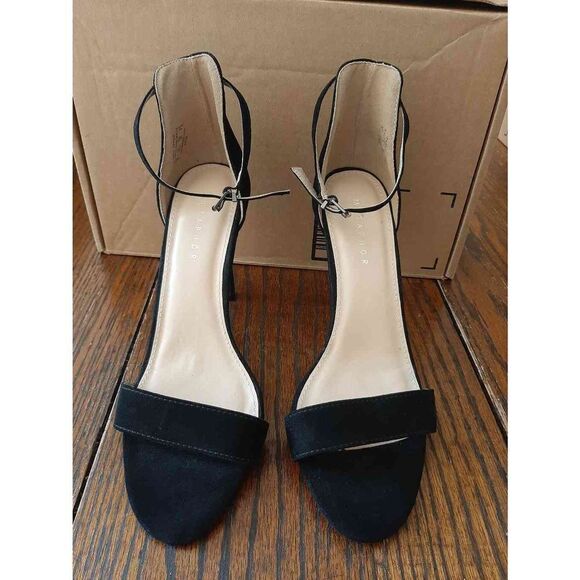 New Size 9 Metaphor Black Taltula Dress Sandal Open Toe Stiletto High Heel Shoes - Picture 2 of 6